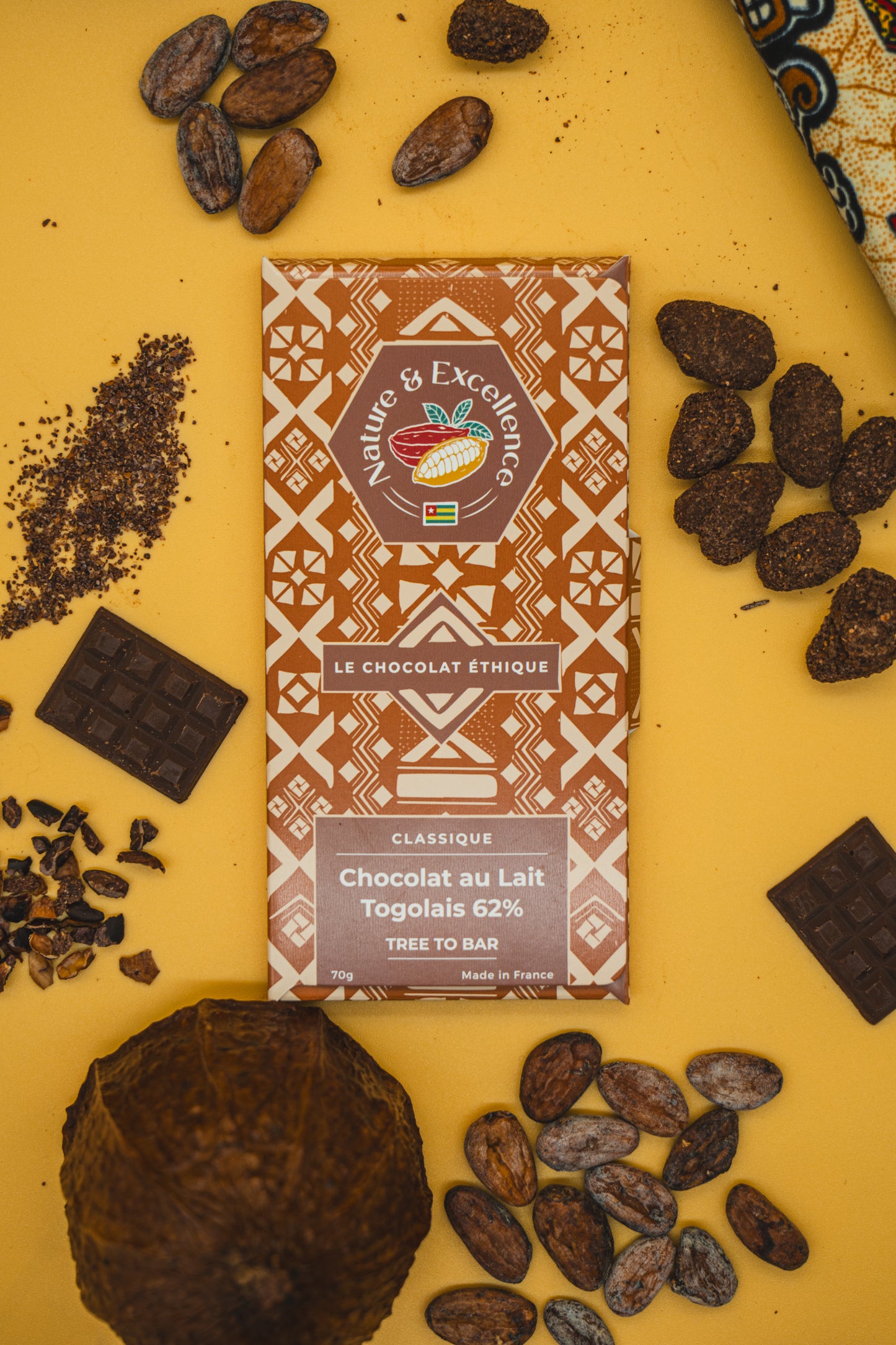 Gamme classique chocolat au lait 62%