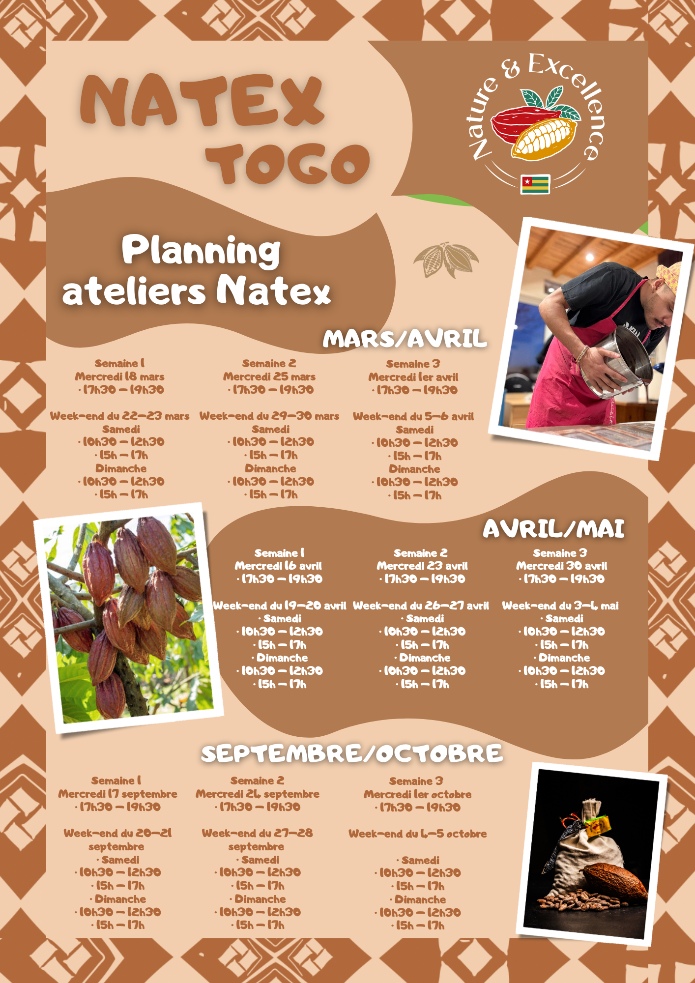 Atelier chocolat avec Oscar, au cœur de son laboratoire Natex.