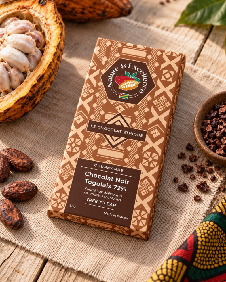 Gamme Gourmande aux Cacahuètes Togolaises 50 g