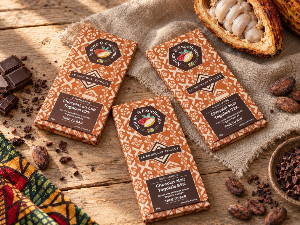 Gamme gourmande avec Sablés Togolais 50g